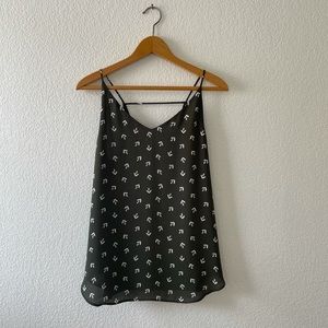 LOFT patterned tank top, Medium